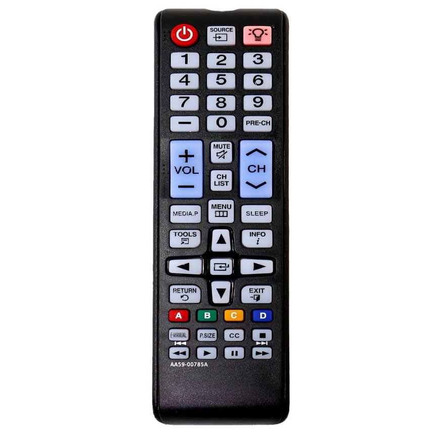 PERFASCIN Replacement Remote AA59-00785A Fit for Samsung LED TV UN50J5000EF UN49J5000 UN49J5000AF UN40H4005AF UN48H4005AF UN24H4000BF UN28H4000BF UN32J4000EF UN28H4000AF
