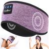 MUSICOZY Sleep Headphones Bluetooth 5.4 Headband, Wireless Earphones Music Sleep Earbuds Sleeping Eye Mask with HD Stereo Speakers for Workout Running Travel Yoga, Ideal Gifts for Women Men view 1