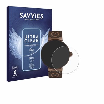 savvies Screen Protector Compatible with LZAKMR LV02 Protection Film Clear 6-Pack
