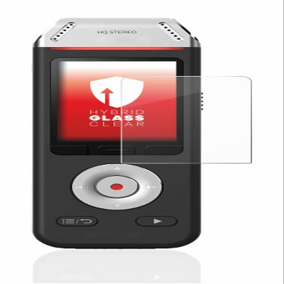 upscreen Screen Protector Film compatible with Philips VoiceTracer DVT2810-9H Glass Protection, Extreme Scratch Resistant