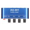 4 in 1 Out Mini Stereo Mixer, 3.5mm Sound Selector Amplifier for PC Laptop Headphone, Home Audio Power Amplifier System with Volume Adjustment for PC Laptop Headphone Speaker view 1