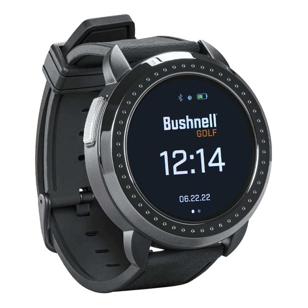 Bushnell Golf iONElite GPS Watch  Color Touchscreen, SlopeAdjusted Yardages, 38,000+ Courses, Shot Tracker, USBC, Magnetic Charger