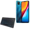 BoxWave Keyboard Compatible with Infinix Smart 5 Pro - SlimKeys Bluetooth Keyboard - with Backlight, Portable Slim LED 7 Colors - Jet Black view 1