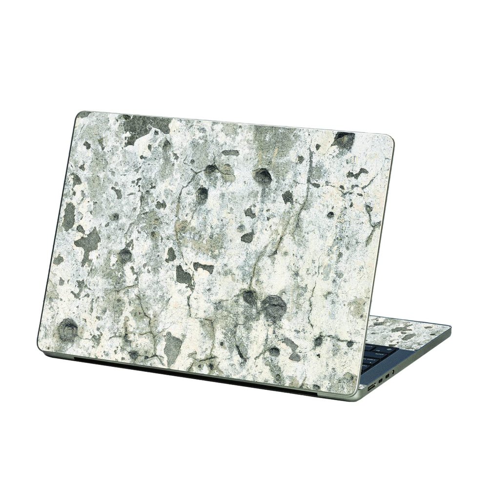 MightySkins Glossy Glitter Skin Compatible with Apple MacBook Pro 13 M2 (2022) - Blasted Concrete | Protective, Durable High-Gloss Glitter Finish | Easy to Apply and Change Styles | Made in The USA