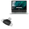BoxWave Smart Gadget Compatible with Acer Chromebook 315 (CB315-4HT) - AllReader SD Card Reader, microSD Card Reader SD Compact USB - Jet Black view 1