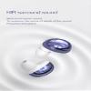 eDealz in-Ear Wireless Bluetooth 5.2 Headphones, Earbuds IPX6 Waterproof with Microphone Rechargeable USB C Case for Smartphones Android iOS (Purple) view 2