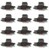 (12 Pack) COMPUMATIC Compatible/Replacement Ink Cartridge for Casio HR-300RC HR-200RC HR-170RC HR-150RC HR-100RC Printing Calculator view 1