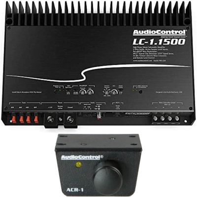AudioControl LC-1.1500 Mono Subwoofer Amplifier with ACR1 Remote for Audio Control Processors