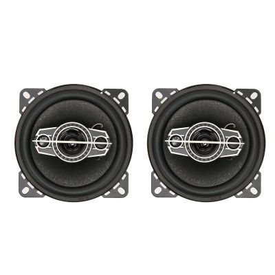 4 Inch Car Coaxial Speakers, 2 Pcs 300W Car Coaxial Stereo Speakers 4 Ohm Car Audio Coaxial Speakers,Professional Vehicle Speaker Car Horn for Car Audio Systems