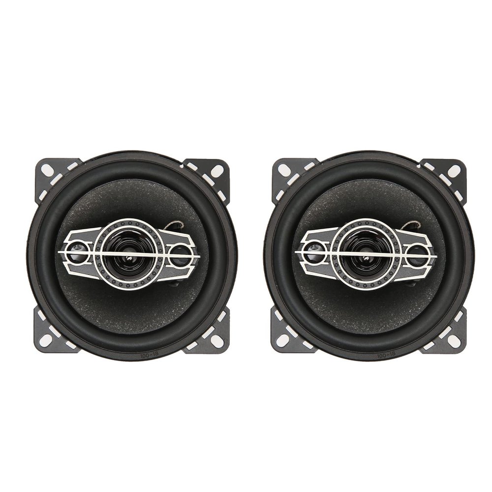 4 Inch Car Coaxial Speakers, 2 Pcs 300W Car Coaxial Stereo Speakers 4 Ohm Car Audio Coaxial Speakers,Professional Vehicle Speaker Car Horn for Car Audio Systems