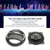 4 Inch Car Coaxial Speakers, 2 Pcs 300W Car Coaxial Stereo Speakers 4 Ohm Car Audio Coaxial Speakers,Professional Vehicle Speaker Car Horn for Car Audio Systems view 3