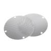 YDLMT Chrome Replacement Rear Mesh Speaker Grille Trim Covers for Harley Touring Street Glide Road Glide Electra Glide FLHT FLHX FLHTK FLHXXX 1996-2013 view 2
