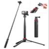 57in Extendable Selfie Tripod for Action Cameras - ULANZI Go Quick II Long Action Camera Stick Tripod Quick Release Adapter Vlog Handle Grip for GoPro Hero Series view 1