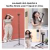 57in Extendable Selfie Tripod for Action Cameras - ULANZI Go Quick II Long Action Camera Stick Tripod Quick Release Adapter Vlog Handle Grip for GoPro Hero Series view 3