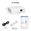 Epson EpiqVision Flex CO-W01 Portable Projector 3-Chip 3LCD, Widescreen, 3000 Lumens Color/White Brightness, 5 W Speaker, 300-Inch Home Entertainment and Work, Streaming Ready view 4
