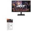 BoxWave Screen Protector Compatible with Acer PG1 (PG241Y) - ClearTouch Anti-Glare (2-Pack), Anti-Fingerprint Matte Film Skin view 1