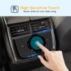 LFOTPP Glass Screen Protector for 2022 Riviian R1T / R1S 6.8 Inch Tempered Glass Car Climate Control Screen Protector 9H Car Infotainment Stereo AC Display Center Touchscreen Protective Film view 3