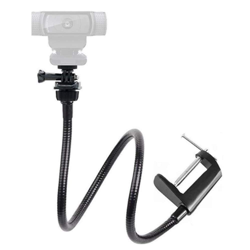 Pasotim Camera with Enhanced Desk Clamp Flexible Gooseneck Stand for Webcam 4K C925E C922X C922