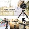 Andoer Andoer H20 Mini Tabletop Tripod Portable Foldable Phone Camera Tripod Stand with Removable Ball Head with 1/4 Inch Screw view 4