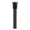 Andoer Aluminum Alloy Extendable Extension Rod 19-31cm Universal 1/4 Inch 3/8 Inch Interface with 2 Screws 1/4 to 3/8 Adapter for DSLR SLR Stabilizer, Black view 1