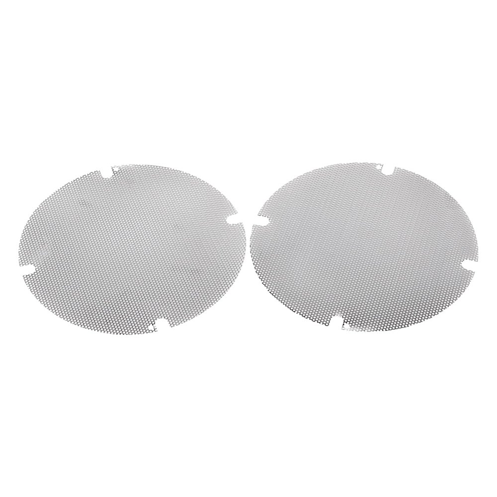 YDLMT 1 Pair Mesh Chrome Rear Tour Pak Speaker Grille Covers for Harley Road Glide Street Glide Tri Electra Glide FLHTK FLHTCU FLHTCUTG 2014-2023
