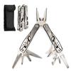 Multitool Plier - 12 In 1 Stainless Steel Pocket Multi Tool With Durable Sheath For Camping, Survival Gear - Safety Locking Camping Accessories With Cutter, Bottle Opener, Screwdriver by Hayvenhurst view 1