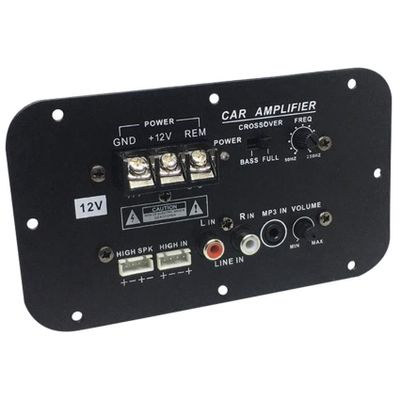 Pasotim Car Subwoofer Amplifier Board, 500W Subwoofer High HiFi Amplifier Board DC 12V