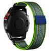 CUZOW Hook Loop Nylon Watch Band Compatible with Fenix 8/8 pro 47mm/ 7/6/ 6 pro/ 5/5 Plus, Quickfit 22mm Rugged Watch Bands for Forerunner 965/745/945/Epix Gen 2/Approach s62/Instinct view 1