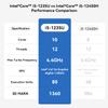 Beelink EQi12 Mini PC, Intel Core i5-1235U(10C/12T, up to 4.4GHz), Mini Computer with 16G DDR4 RAM 500G M.2 PCle 4.0x4 SSD, Micro PC Support 4K@60Hz Dual Screen Display/1000M LAN/WiFi6/BT5.4 view 3