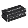 8K@60Hz HDMI Splitter 1 in 3 Out, 1x3 HDMI 2.1 Splitter Support 4K@120Hz, 1080P@240Hz VRR HDCP2.3 HDR HDR10 48Gbps EDID Dolby Atmos 7.1ch, Only Duplicate/Mirror Screens Not Extend view 1