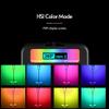 Andoer N69 RGB LED Video Light Portable Photography Fill Light 60PCS Highly Bright lamp Beads CRI 95+ Bi-Color Temperature 2500K-9000K with Built-in Magnet Cold Shoe 1/4 Inch Screw for Camera Tripod view 3