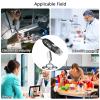 Andoer 1600X USB Portable Mini Electronic Microscope Handheld Digital Magnifier for Laptop Desktop Insect Skin Plant Observation Industrial Testing Circuit Board Detection Knitwear Testing view 2