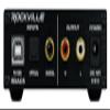 Rockville RDAC5S 24-Bit/192kHz DAC USB/Optical/RCA/Headphone Amp, Lossless Audio, Headphone Amplifier, Compact Black Design, for Audiophiles and Home Theater view 3