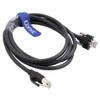 Eonvic Gigabit Ethernet Cable RJ45 Angled with Thumbscrew Locking for Industrial CCD Camera (8M) view 3