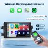 2+64G Android Stereo for Suzuki SX4 2006-2013 Support Wireless Carplay&Android Auto with 9 inch Touchscreen GPS Navigation Bluetooth USB WiFi FM/RDS Radio Receiver Backup Camera view 3