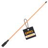 ABBREE AR-771C GMRS (155/462MHz) Antenna 15.3inch Whip Antenna SMA-Female for Baofeng UV-5R UV-5G Mini GMRS GM-15Pro GM-5RH UV-5G Plus TD-H3 UV-9G Radioddity GM-30 Plus GMRS Radios(Orange) view 1