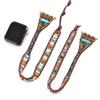 YGLINE Handmade Beaded Boho Watch Bracelet Band Compatible with Apple Watch 38mm-45mm-Crystal Watch Strap for All Series for Women (42-45mm) view 2