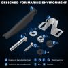 000-10262-001 Transducer Bracket for DSI Skimmer Replacement Mount,Transducer Mount Compatible with Skimmer Transom Mount Transducer,Lowrance transducer Bracket view 4