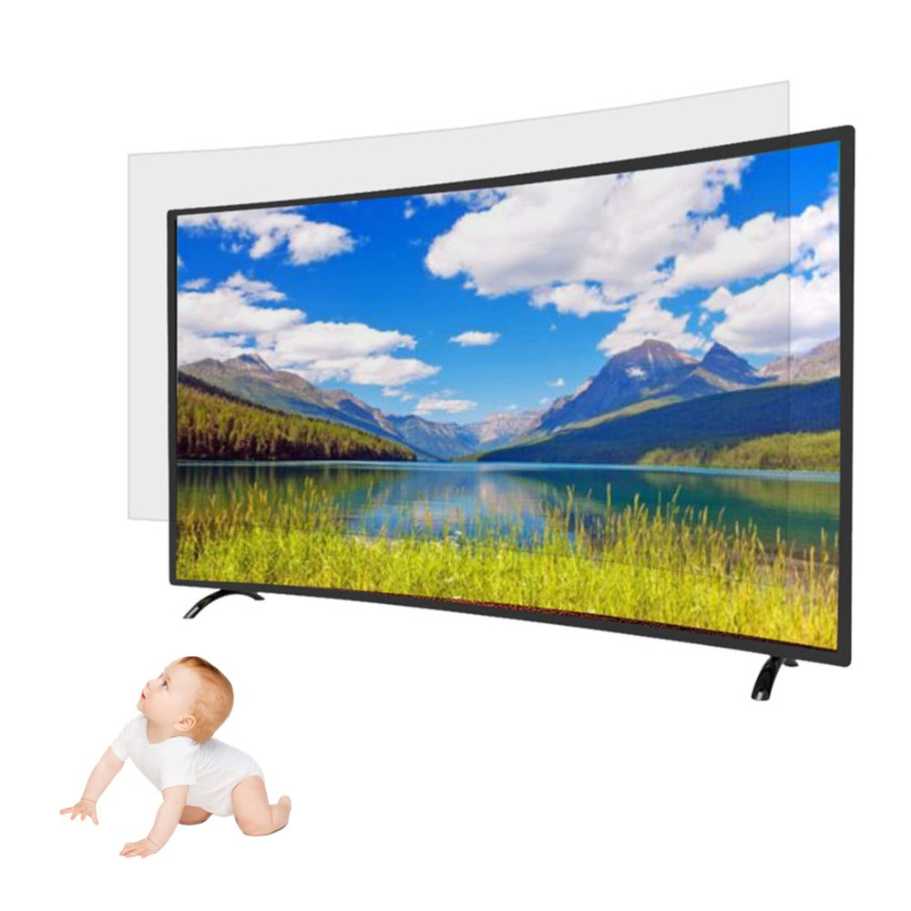 Blue Light Blocking Screen Protector - Anti Glare Film/Anti-UV Eye Protection/Anti Scratch Film for 32-75 inch Samsung,VIZIO,TCL,Sony,Sharp,Hisense, LG etc/A / 55 Inches 1211x682 mm