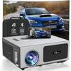 Full HD 4K Projector 1900 ANSI Home Movie Projector 4K with Wifi and Bluetooth,20 W Speakers,6D Keystone Correction,50% Zoom,PPT,Outdoor Projector 4K+ Compatible with TV Sticks,iOS,Android,Win,PS5,Usb view 1