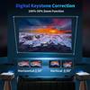 Full HD 4K Projector 1900 ANSI Home Movie Projector 4K with Wifi and Bluetooth,20 W Speakers,6D Keystone Correction,50% Zoom,PPT,Outdoor Projector 4K+ Compatible with TV Sticks,iOS,Android,Win,PS5,Usb view 4