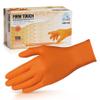 Glove Station Disposable Nitrile Gloves - 100-Count - Medical-Grade Non-Latex Gloves for Kitchen, Cleaning, and Cooking - Textured for Better Grip 5MM-L-Orange view 1