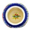 Polmedia Polish Pottery Heater UNIKAT - Aster Pattern Handmade in Boleslawiec Poland + Certificate of Authenticity view 2