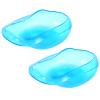 FILFEEL 2pcs Blue Ear Cover Reusable Ear Protectors Anti Staining Plastic Guard Earmuffs From dye the hair view 2