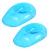 FILFEEL 2pcs Blue Ear Cover Reusable Ear Protectors Anti Staining Plastic Guard Earmuffs From dye the hair view 3