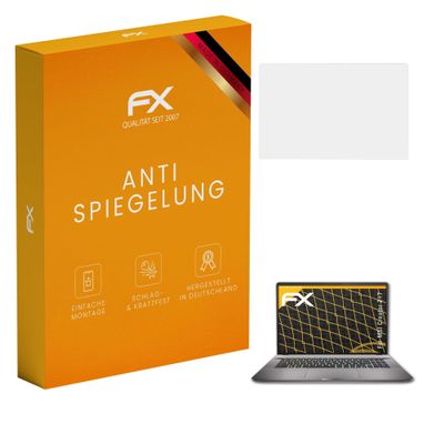 atFoliX Screen Protector compatible with MSI Creator Z17 Screen Protection Film, anti-reflective and shock-absorbing FX Protector Film (2X)