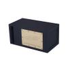 10" Single Vented Slot Ported Bandpass Sub Box Subwoofer Enclosure Speaker Box Ground Shaker view 1