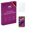 atFoliX Plastic Glass Protective Film compatible with ecom Tab-Ex 03 DZ2, 9H Hybrid-Glass FX Screen Protector view 1