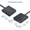 Cable Matters 7-in-1 USB C Hub with Triple Display (HDMI, DisplayPort, VGA), 2X USB 3.0, Gigabit Ethernet, 100W Charging - Thunderbolt 4 /USB4 Compatible with MacBook Pro, Dell XPS, Surface Pro view 2