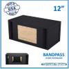 12" Dual Vented Slot Ported Bandpass Sub Box Subwoofer Enclosure Speaker Box Ground Shaker view 2